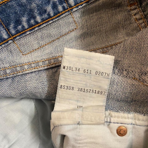 ORANGE TAB LEVI'S MOM JEANS VINTAGE - Picture 8 of 8